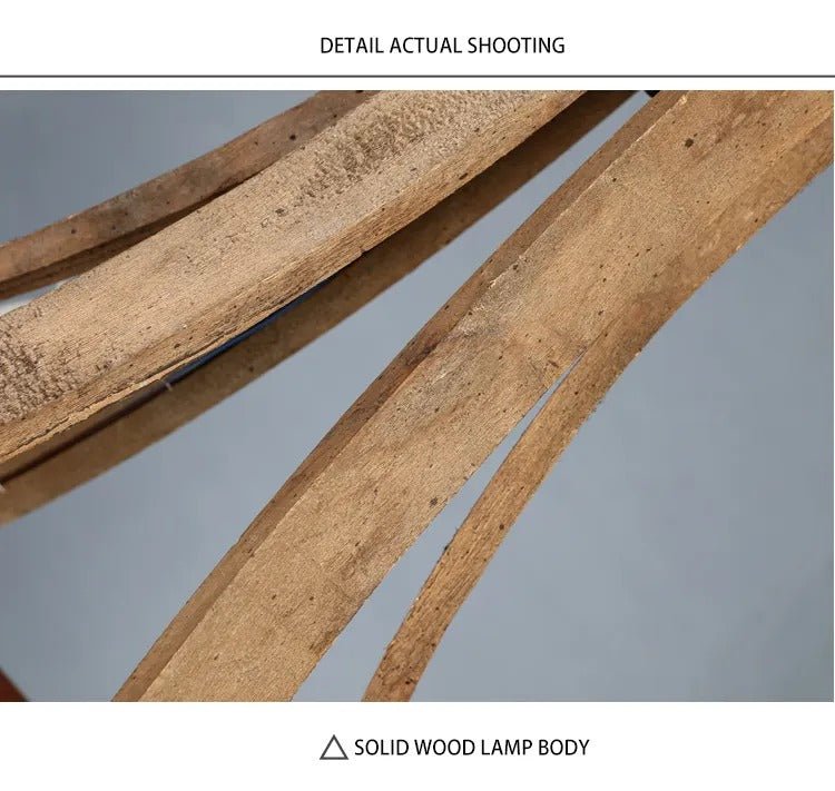 AUR - PEND - SY88020 - D6 Vintage Wood Wine Barrel Chandelier - Lighting - Aura Lighting - Azar Group