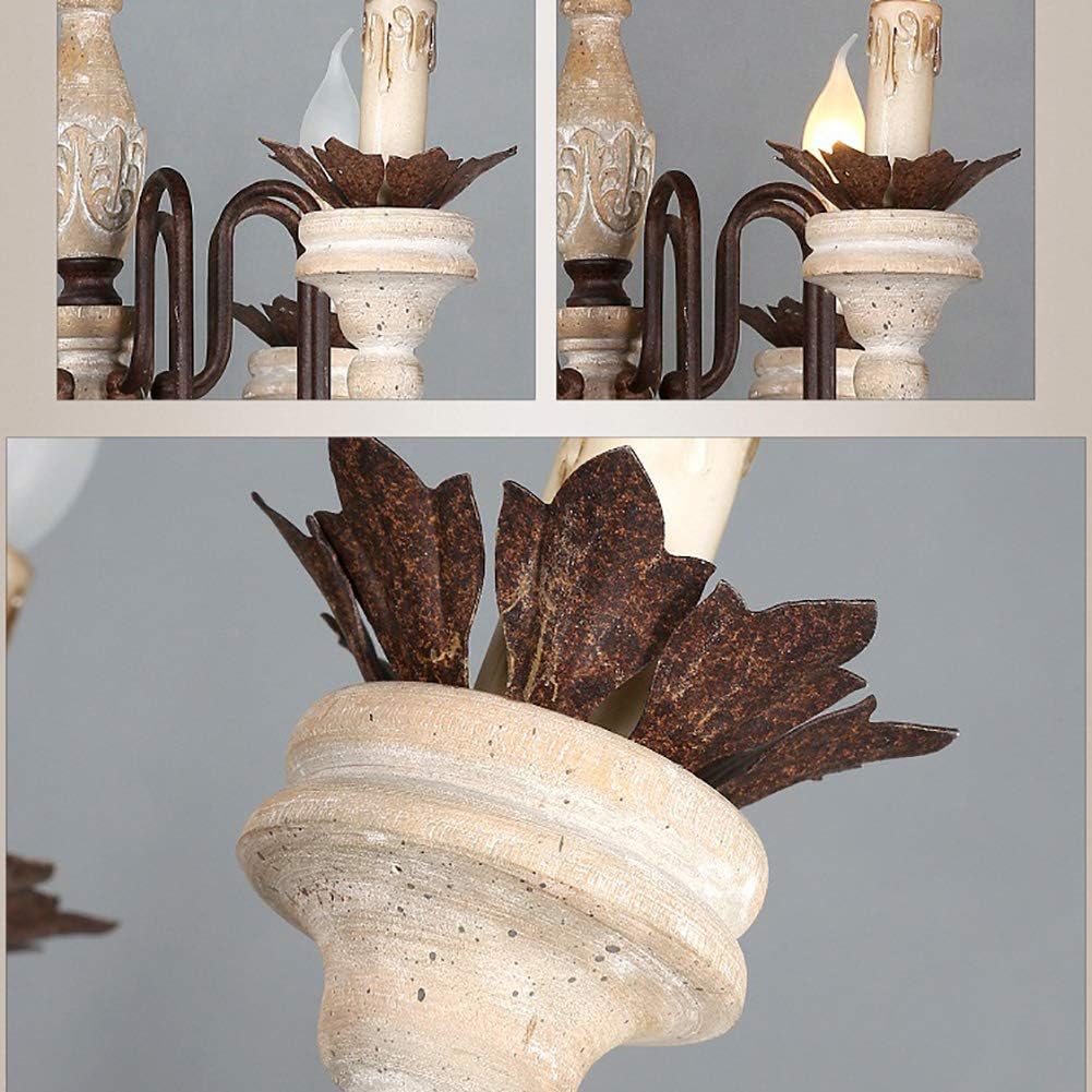 AUR - PEND - SY88034 - 6 Rustic Farmhouse 6 - Light Chandelier - Lighting - Aura Lighting - Azar Group