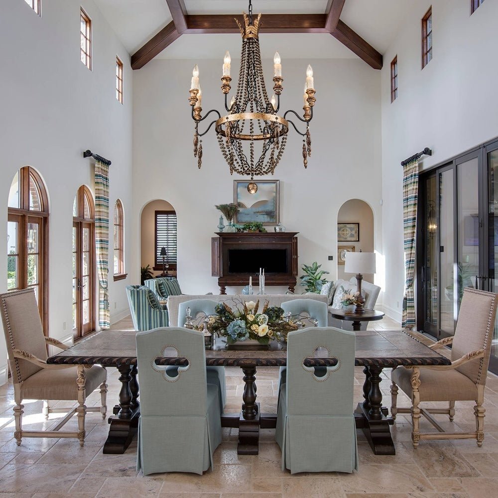 AUR - PEND - SY88050 - D12 Troy Lighting Delacroix 12 - Light Chandelier - Lighting - Aura Lighting - Azar Group