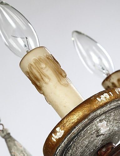 AUR - PEND - SY88121 - 6 Vintage - Inspired 6 - Light Chandelier - Lighting - Aura Lighting - Azar Group