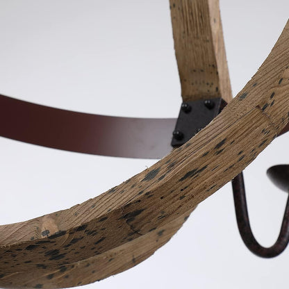 AUR - WL - SY88020 - W3 Rustic Wine Barrel Stave Wall Sconce - Lighting - Aura Lighting - Azar Group