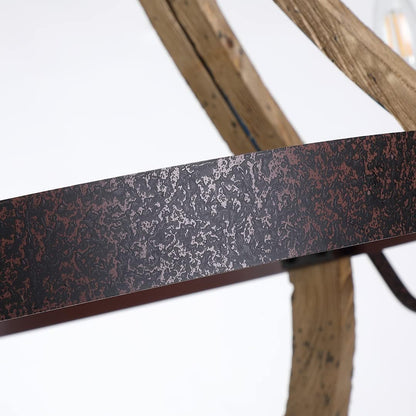 AUR - WL - SY88020 - W3 Rustic Wine Barrel Stave Wall Sconce - Lighting - Aura Lighting - Azar Group