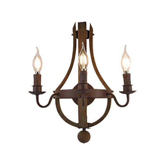AUR - WL - SY88020 - W3 Rustic Wine Barrel Stave Wall Sconce - Lighting - Aura Lighting - Azar Group