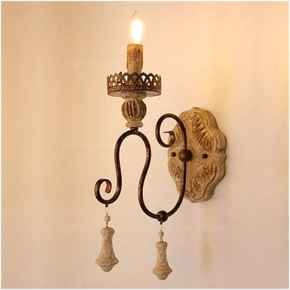 AUR - WL - SY88137 - 1W Vintage - Inspired 1 - Light Wall Sconce - Lighting - Aura Lighting - Azar Group