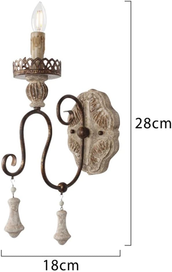 AUR - WL - SY88137 - 1W Vintage - Inspired 1 - Light Wall Sconce - Lighting - Aura Lighting - Azar Group