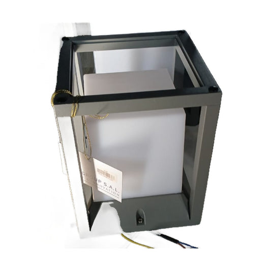 AURA Pillar Light – Dark Grey, E27 (Small & Large)