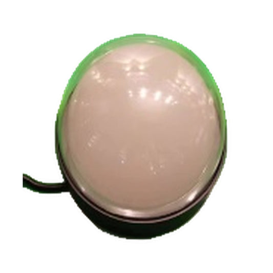 AURA Outdoor Round Bulkhead Light – Dark Grey (12W, Natural White 4000K)
