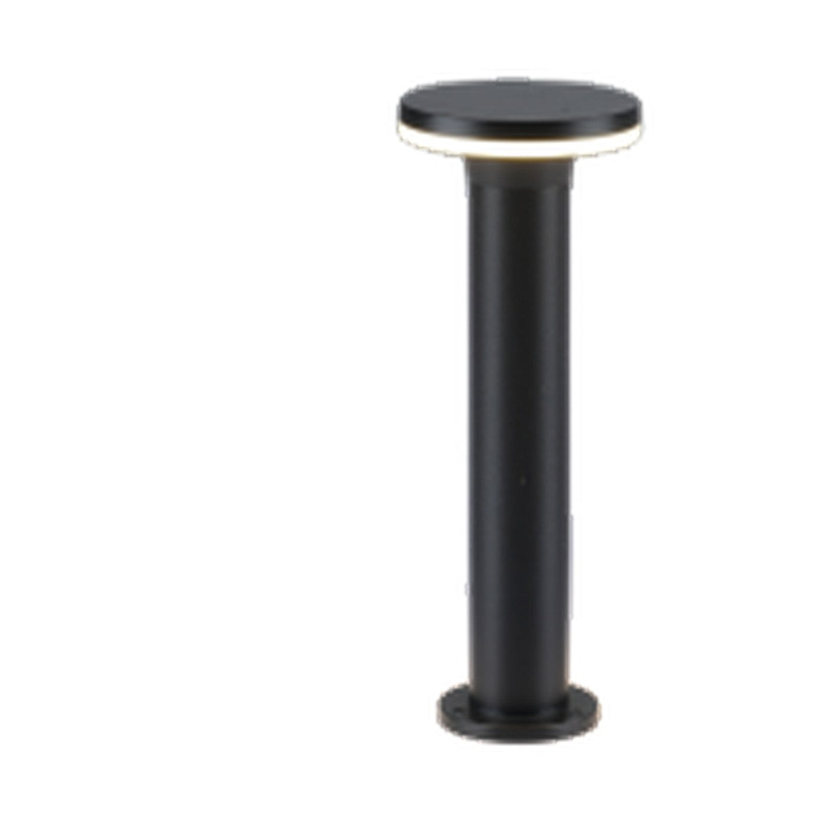 AURA Garden Bollard Light – Round, Dark Grey, 80 cm (12W, Natural White 4000K)