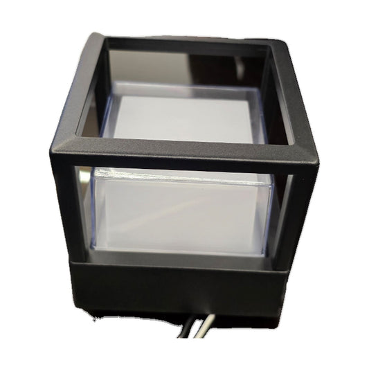 AURA Cube Pillar Light – Black, Small (5W, Natural White 4000K)