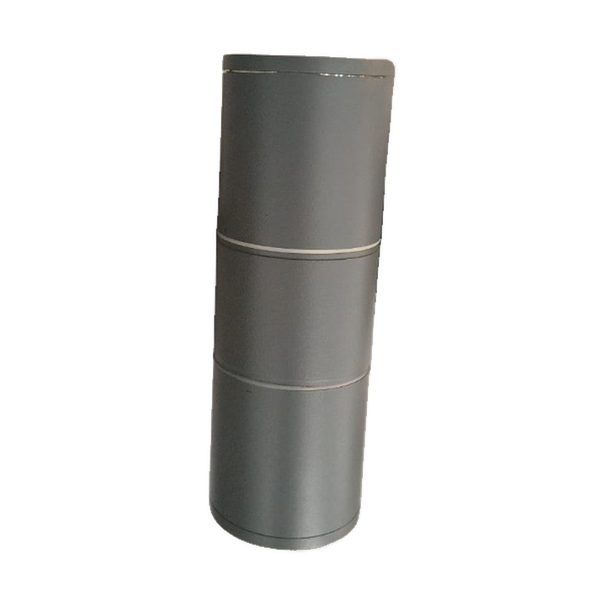 AURA Outdoor Up & Down Cylinder Wall Light – MR16 (Black / Dark Grey)