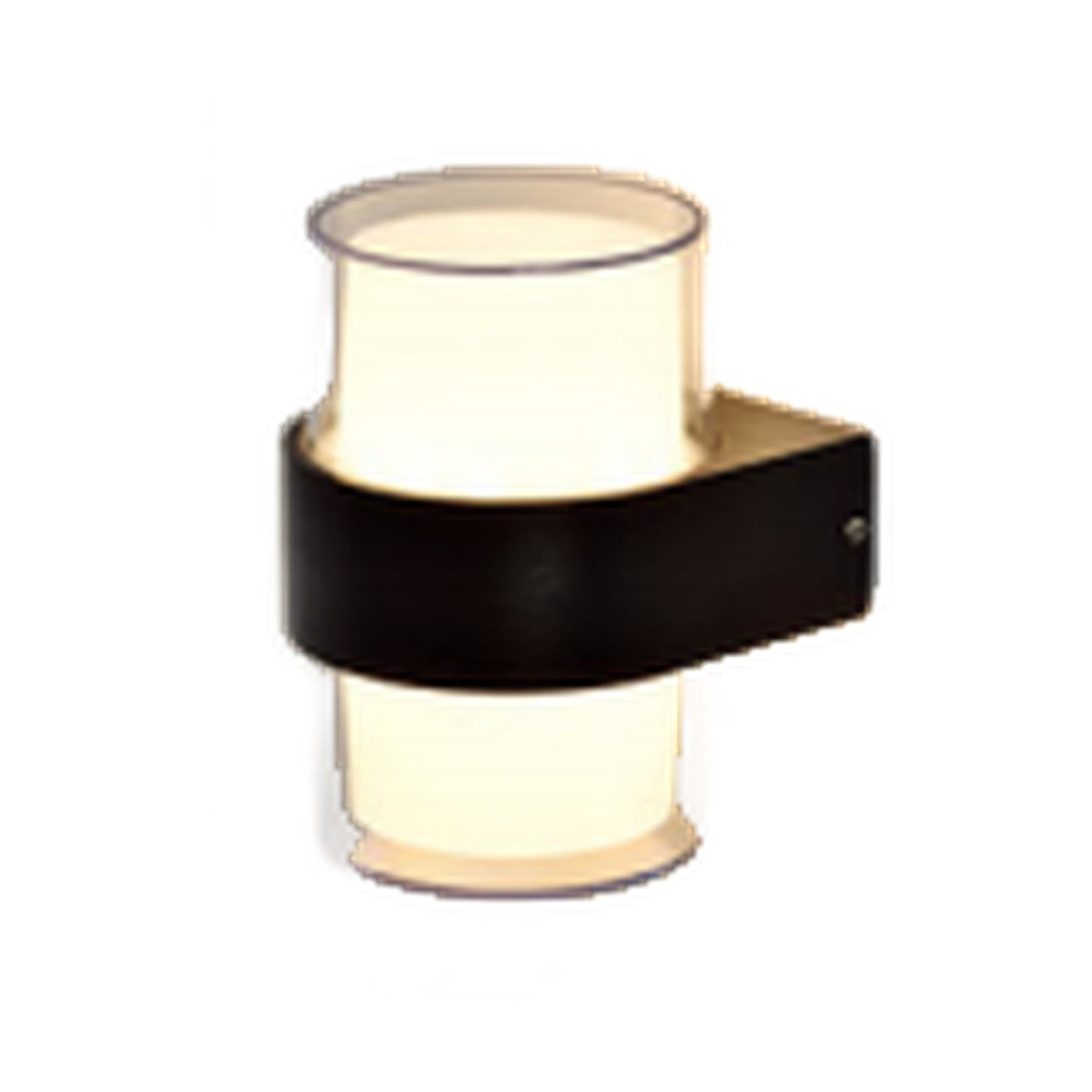AURA Outdoor Round Wall Lantern – Dark Grey (10W, Natural White 4000K)