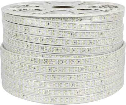Aura LED Strip 2835 240L 15MM Double Line 220V 15W (10CM Cut, Silicone Cover, Non - Dimmable) - Aura Lighting - Azar Group