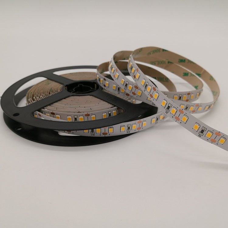 Aura LED Strip 2835 24V 120D 5MM 8W (10M/Roll, 5CM Cut, Dimmable) - Aura Lighting - Azar Group