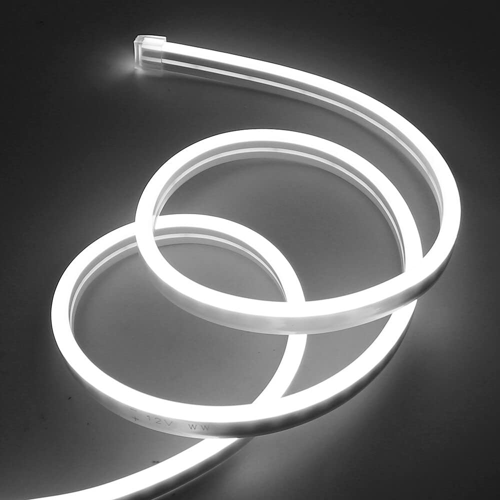 Aura Neon LED Strip with Cover 24V 10W 1212 (5CM Cut, 12MM Width, Dimmable) - Aura Lighting - Azar Group