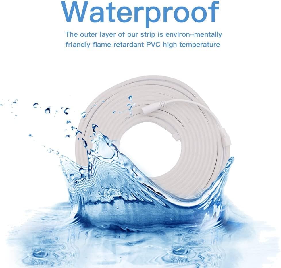 Aura Neon LED Strip with Cover 24V 10W 1212 (5CM Cut, 12MM Width, Dimmable) - Aura Lighting - Azar Group