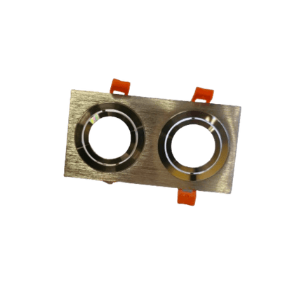 Aura Spotlight 618S - 2 Rectangular – 2 Heads - Aura Lighting - Azar Group