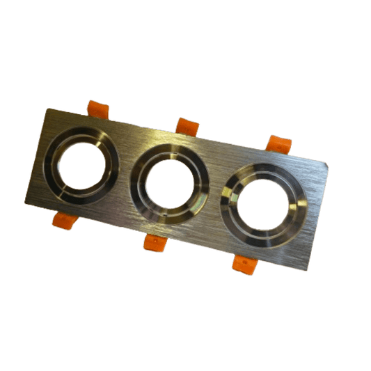 Aura Spotlight 618S - 3 Rectangular – 3 Heads - Aura Lighting - Azar Group