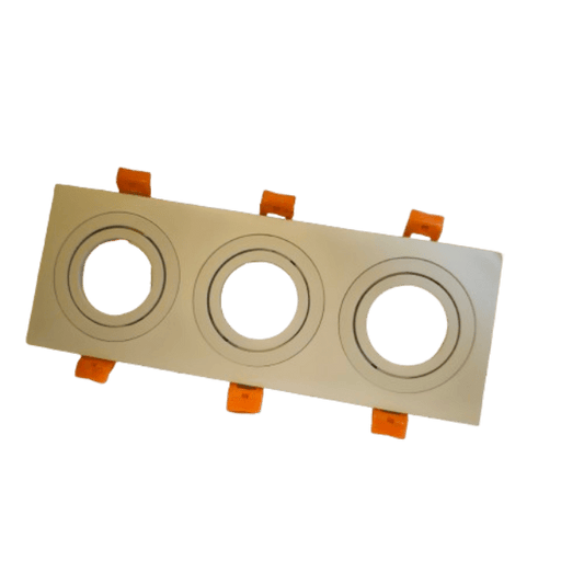 Aura Spotlight 618S - 3 Rectangular – 3 Heads - Aura Lighting - Azar Group