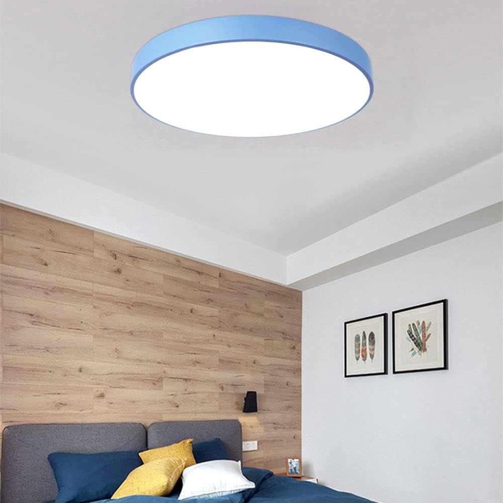 Blue Macaron LED 50CM 100W Ceiling Light 4000K - Aura Lighting - Azar Group