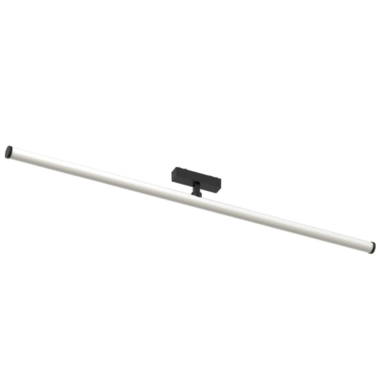 Clavate Flood Light SS900F Black 4000K DC48V 180° 30W L900*D25*H87mm - Magnetic Track LED Light - Aura Lighting - Azar Group