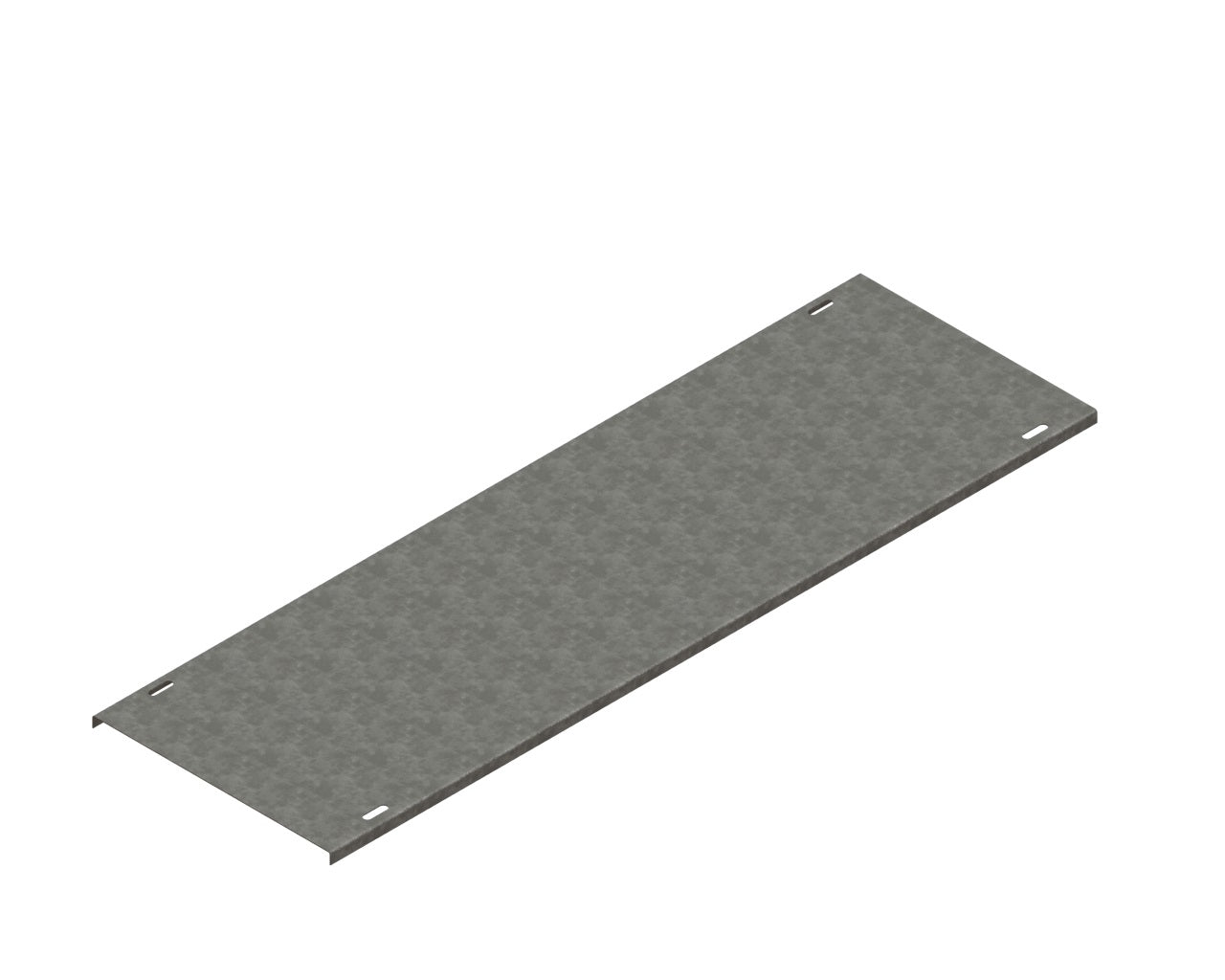 Cover of Cable Tray W:600mm T:1.5mm L:3000mm Pre - Galvanized - IPOS - Azar Group