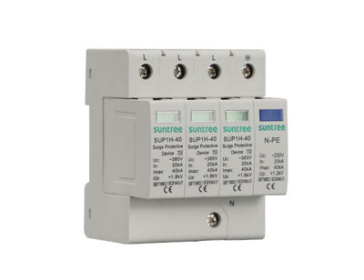 SUNTREE Surge Protector 4P 385VAC 20-65KA T1+T2