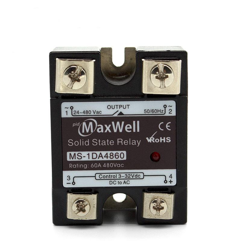 DC Input AC Load Solid State Relay - Maxwell - Azar Group