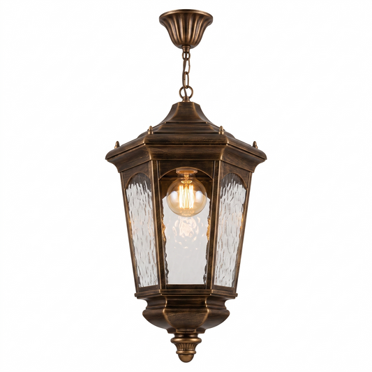 Aura Outdoor Pendant Lamp AUR-ODL-931H-AB-L Aura Lighting