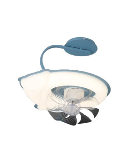 AUR-KID-662BL Blue Ceiling Light Fan