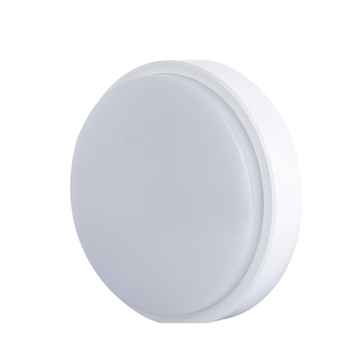 Aura LED bulkhead light 15W round white