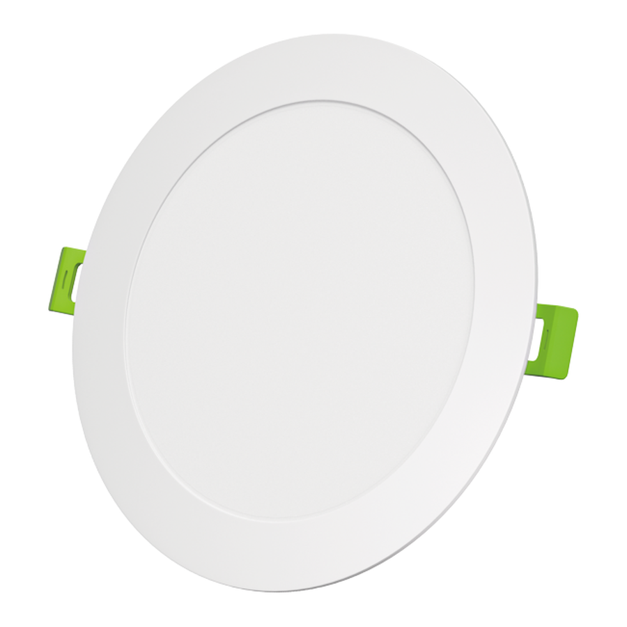 CTORCH Die-Casting AL recessed round LED panel 18W