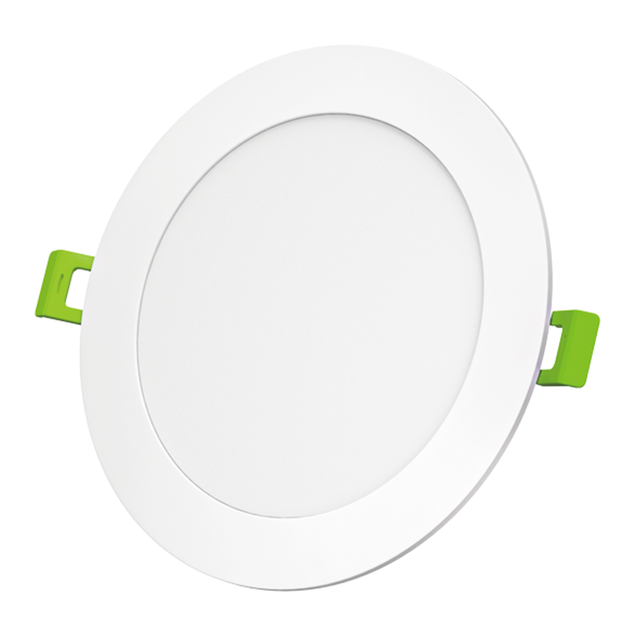 CTORCH Die-Casting AL recessed round LED panel 12W