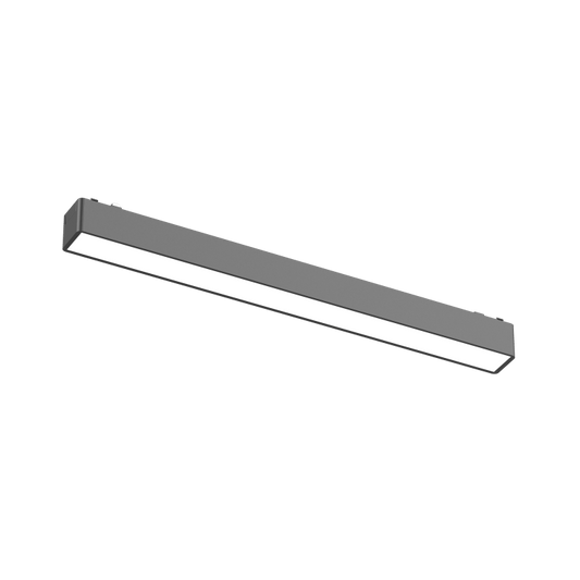 Flood Light 300F Black 4000K DC48V 150° 10W L315*W26*H24mm - Magnetic Track LED Light - Aura Lighting - Azar Group