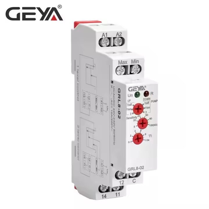 GEYA GRL8 - 02 Level Control Relay - GEYA - Azar Group