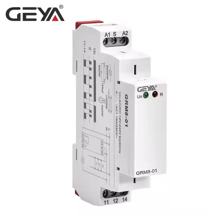 GEYA GRM8 - 01 Memory & Latching Relay - GEYA - Azar Group