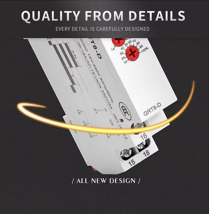 GEYA GRT8 - D Delay OFF Without Supply Voltage - GEYA - Azar Group