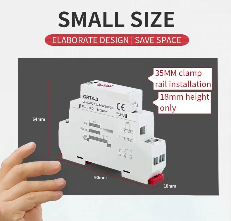 GEYA GRT8 - D Delay OFF Without Supply Voltage - GEYA - Azar Group