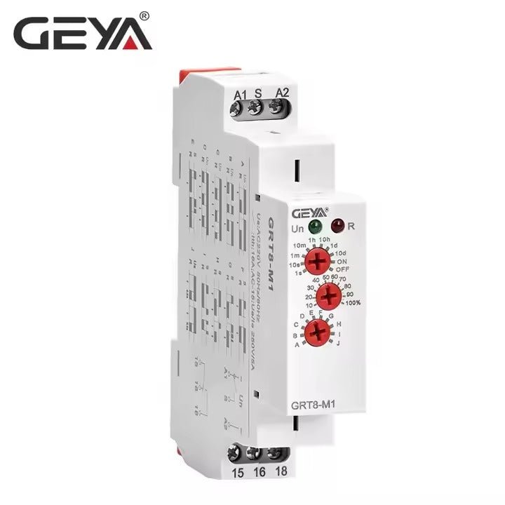GEYA GRT8 - M1 Multifunction Time Relay - GEYA - Azar Group