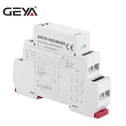 GEYA GRV8 - 03 3 Phase Voltage Relay - GEYA - Azar Group