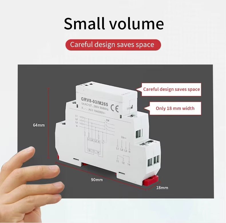 GEYA GRV8 - 03 3 Phase Voltage Relay - GEYA - Azar Group