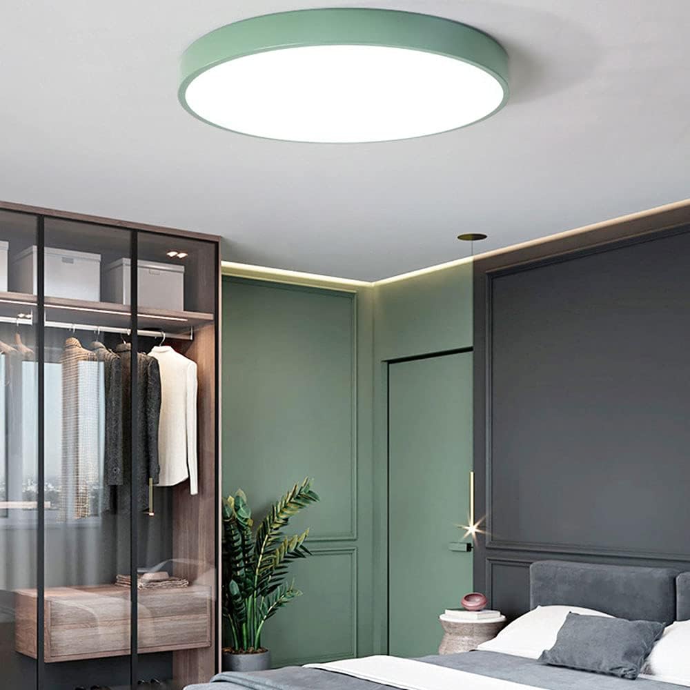 Green Macaron LED 50CM 100W Ceiling Light 4000K - Aura Lighting - Azar Group