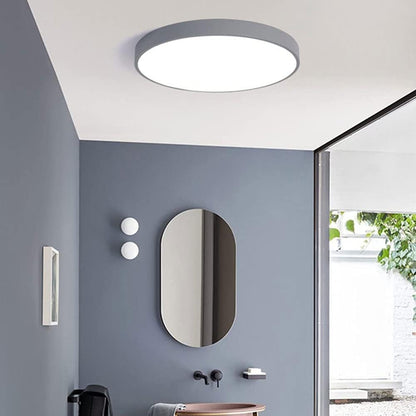 Grey Macaron LED 50CM 100W Ceiling Light 4000K - Aura Lighting - Azar Group