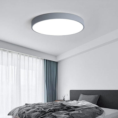 Grey Macaron LED 50CM 100W Ceiling Light 4000K - Aura Lighting - Azar Group
