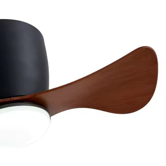 GS2105B 22 - Inch Modern Flush Mount Ceiling Fan with LED Light - Ceiling Fan with Light - Aura Lighting - Azar Group