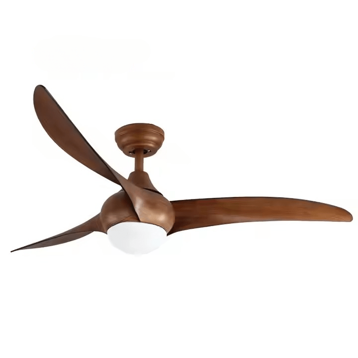 GS4345 52 - Inch Modern Ceiling Fan with Walnut Wood Finish - Ceiling Fan with Light - Aura Lighting - Azar Group