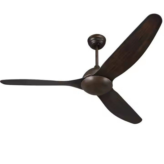 GS5030 52 - Inch Modern Ceiling Fan with Dark Wood Blades - Ceiling Fan with Light - Aura Lighting - Azar Group
