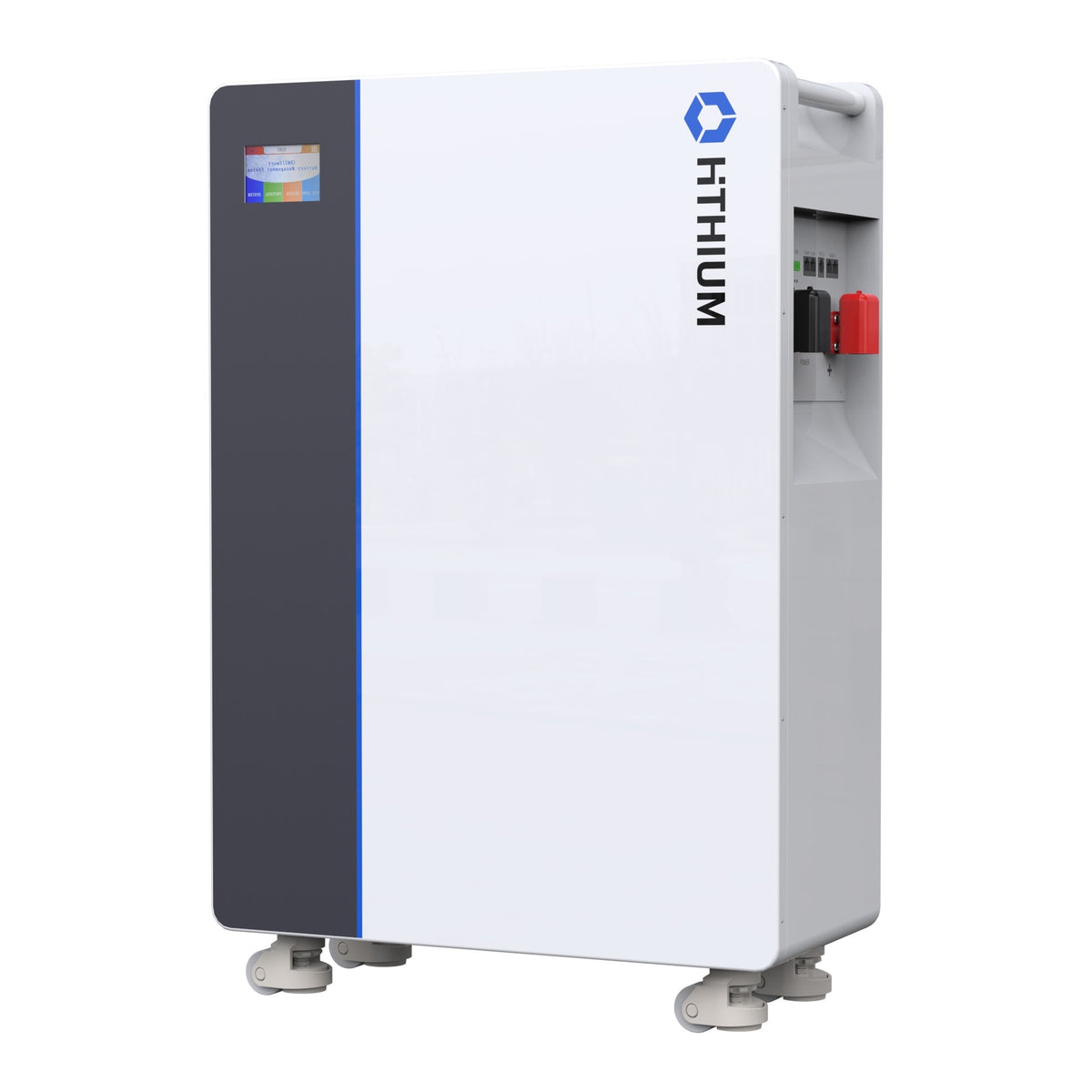 Hithium HeroEE 16 51.2V 16kWh LiFePO4 battery, front three-quarter view