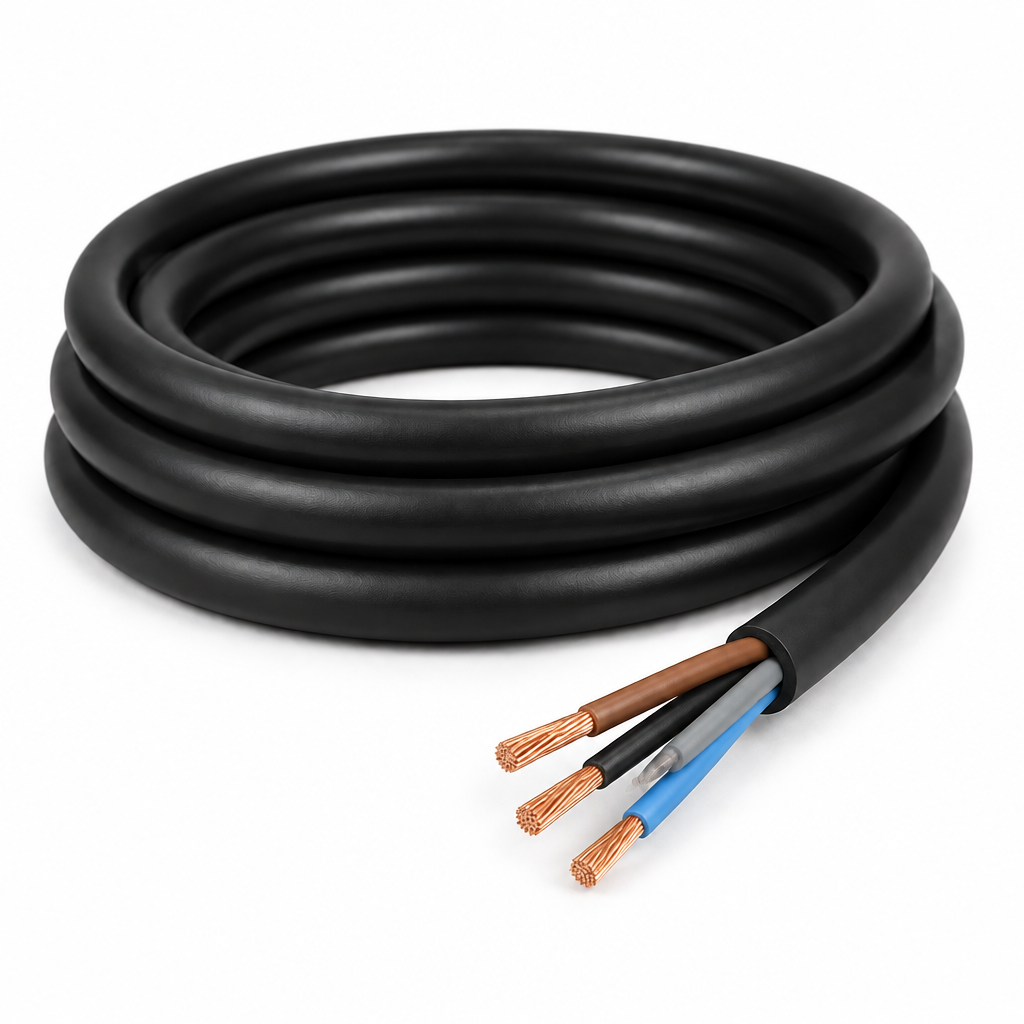 Astro NYMHY Black Flexible Multi-Core Cable 500V - By the Meter