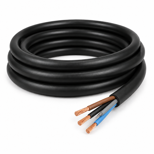 Astro NYMHY Black Flexible Multi-Core Cable 500V - By the Meter
