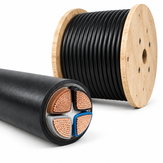 Astro NYY Black Power Cable 0.6/1kV - By the Meter